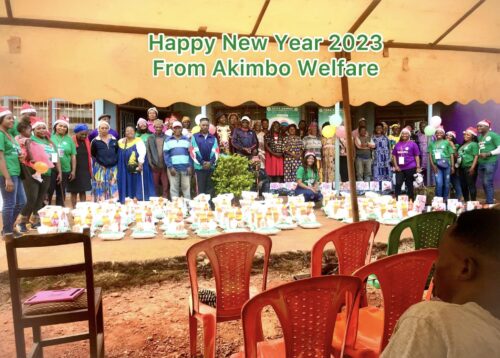 Akimbo Welfare Celebrating with the Elderly, Happy New Year 2023