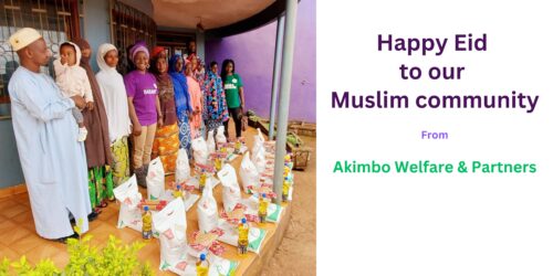 Happy Eid to our Muslim community from Akimbo Welfare